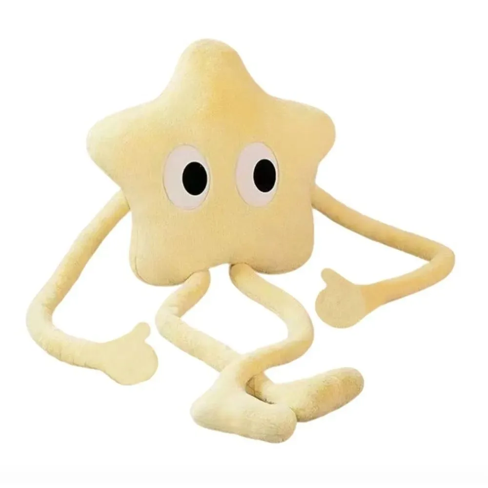 Cute 110cm Star Plush Pillow Plush Soft Stuffed Cushion Throw Pillow Home Decor — image 4