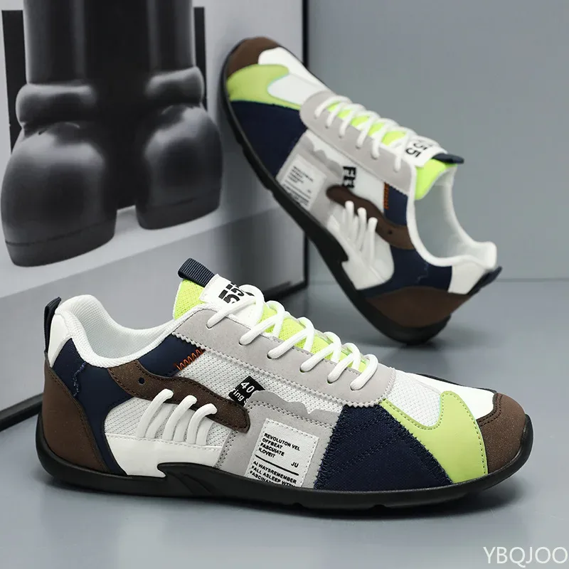 Summer new low cut fashionable versatile board shoes men retro casual comfortable shoes sports breathable men's sneakers — image 2