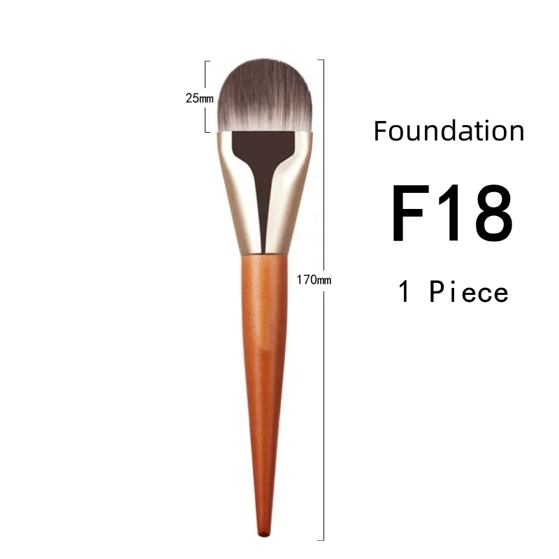 Ultra Thin Foundation Makeup Brushes Flat Top Angled Professional Face Contour Make Up Brush — image 21