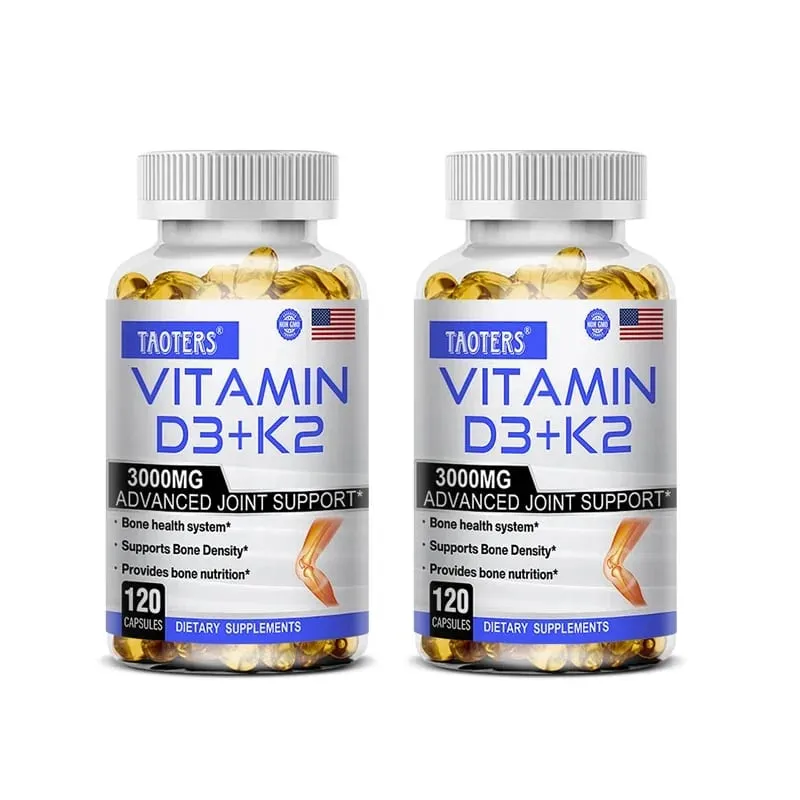 3000 mg 비타민 D3+K2 건강 보조제 - 뼈의 정밀성과 전반적인 건강을 위한 칼슘 보조제 — image 11