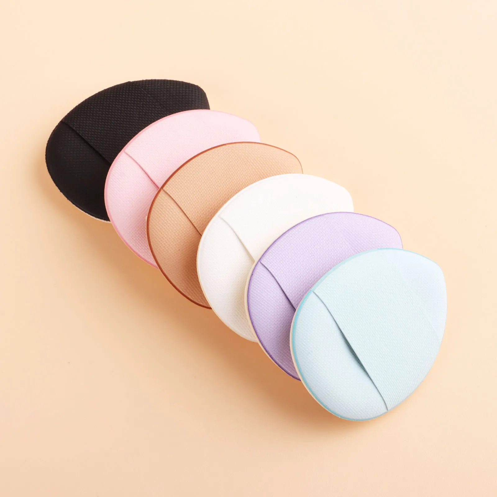 1pc Soft Make up brushes Foundation Powder blusher blending contour Professional High quality with powder puff with 6 fingers — image 4