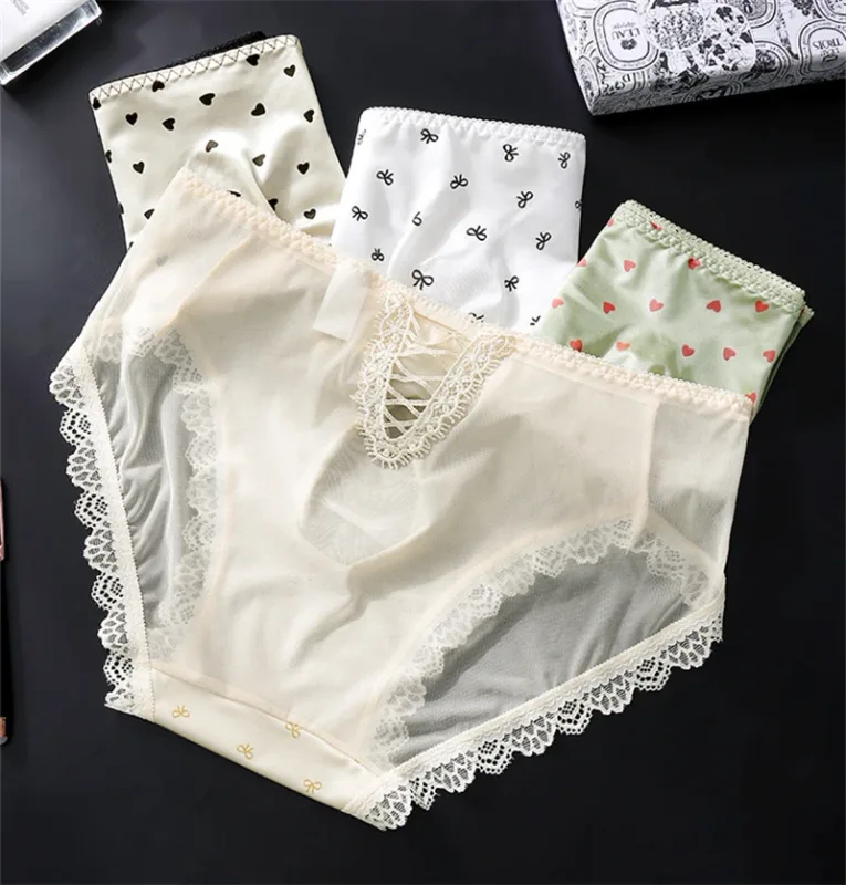 Roupa interior masculina macia arco impressão renda calzoncillos hombre 3d espaço adultos 18 plus size cueca nude sentimento sissy cuecas masculino — image 8