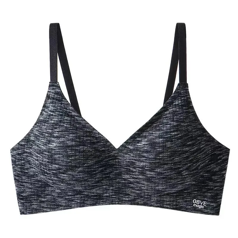 Women's Non-trace Jelly Push-Up Bra Soft Support Kumportableng Anti-Sagging Lingerie na walang Underwire para sa Araw-araw W — image 8
