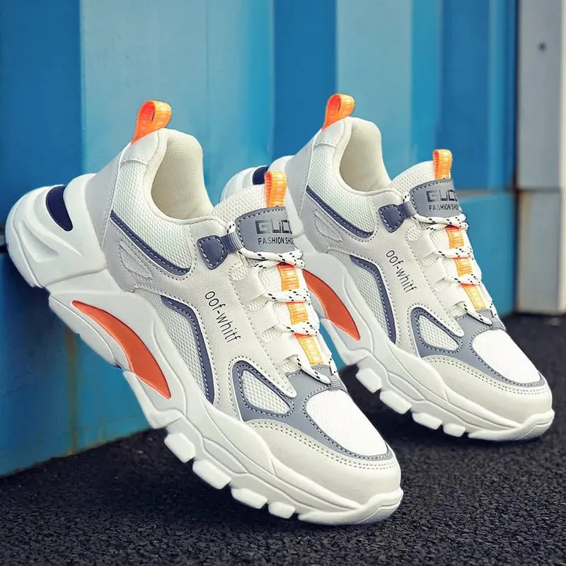 Spring 2026 Men's Trendy Breathable Mesh Sneakers Casual Running Dad Shoes Versatile Ins Style - New Arrival — image 5
