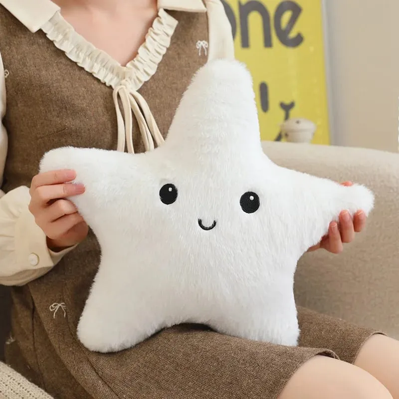 35/40cm Starfish Star Plush Pillow Stuffed Smiling Happy Sky Pillow Colorful Decor Cushion for Sofa Chair Back Support Gift — image 8