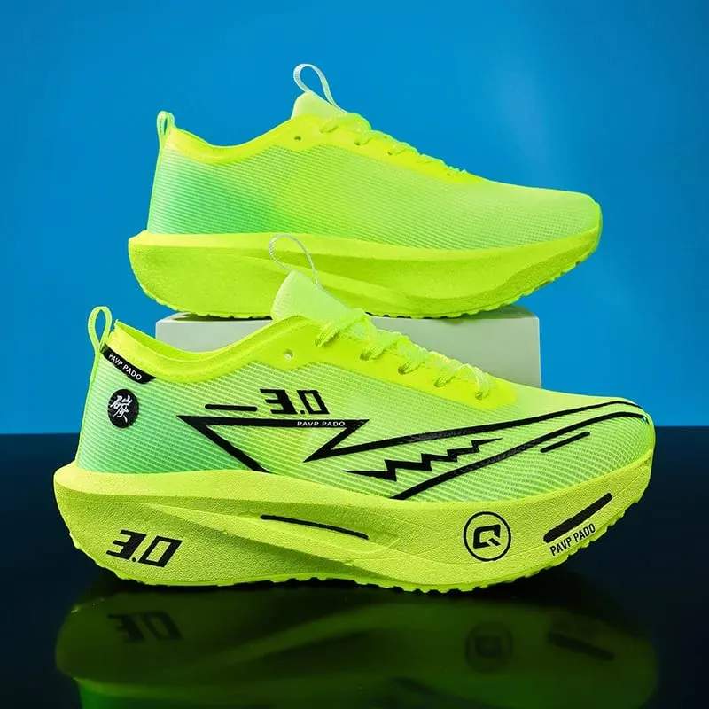 Comfortable Men Running Shoes Marathon Carbon Board Speciality Sports Men's Sneakers Breathable Women Walking Athletic Sneakers — image 5
