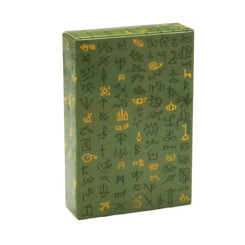 50 Pcs Mystical Divination and Creative Inspiration Cards 9*6.5cm Vintage Style Illustrated Oracle Card Deck — image 5
