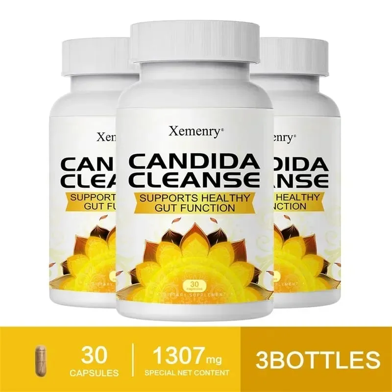 Candida Cleanse - Promuove la pulizia e la disintossicazione intestinale, migliora la digestione e allevia la stitichezza e il gonfiore