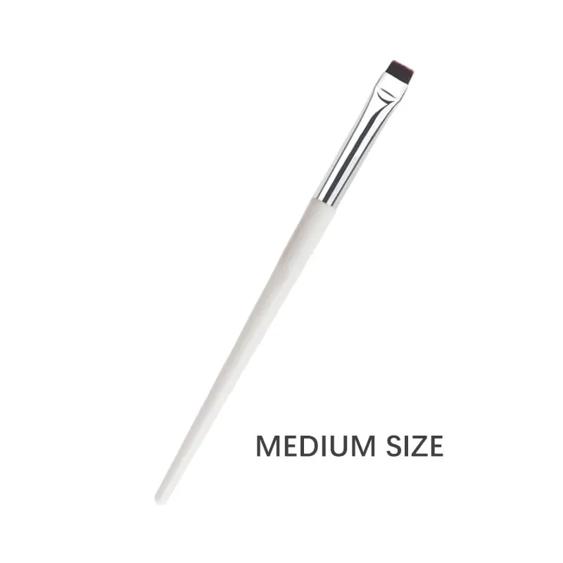 1/3 Pcs Blade Eyeliner Makeup Brush Set Ultra Thin Fine Angle Flat Eyebrow Brushes Under The Eyes Place Precise Detail Brush — image 13