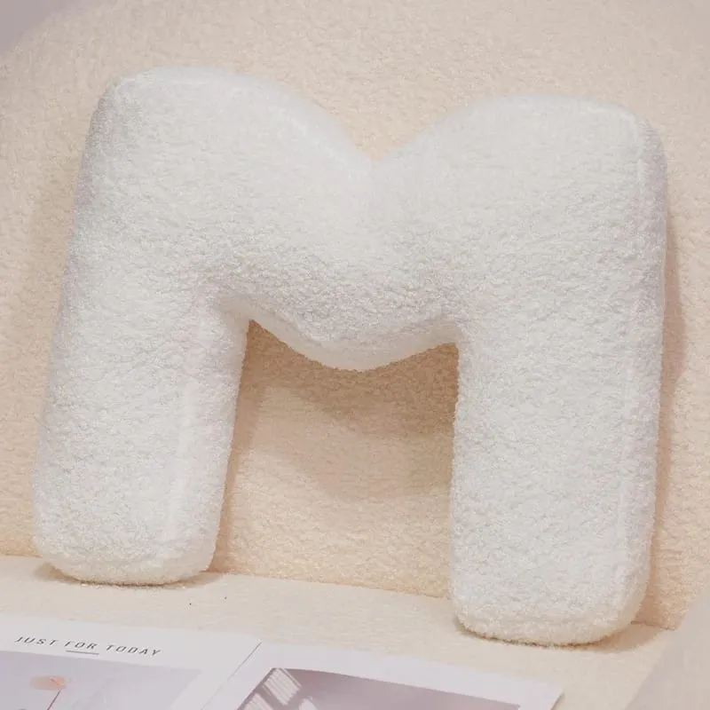 Hot Wholesale Cozy English Letters Pillow Sofa Cushion Living Room Decor 26 Letter Stuffed Doll Toy Kids Teaching Words Game Kid — image 22