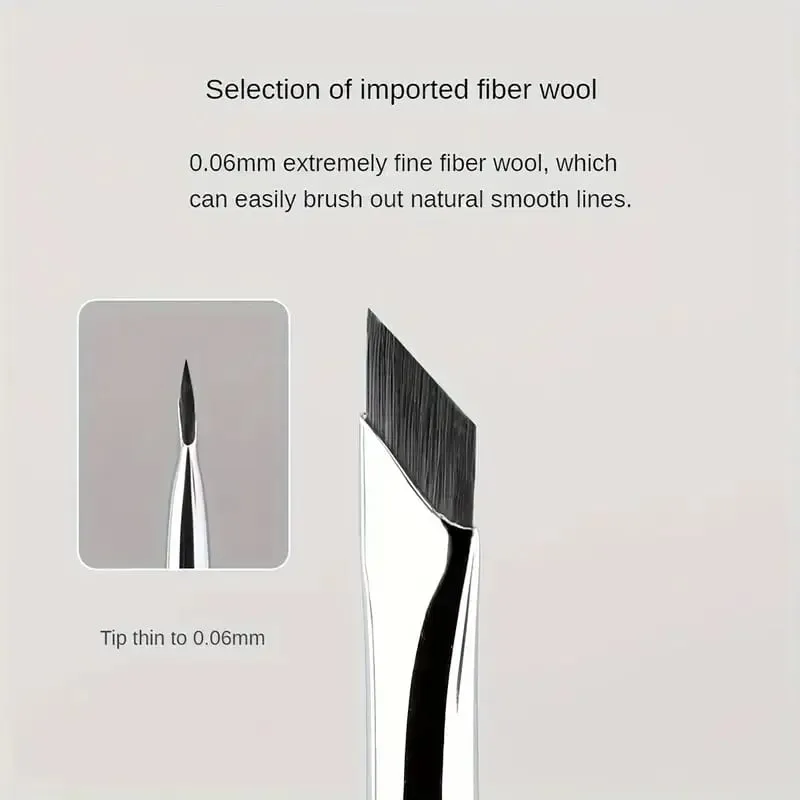 2/5pcs Upgrade Blade Eyeliner Brush Ultra Thin Fine Angle Flat Eyebrow Brush Under The Eyes Place Precise Detail Brush Brush — image 4