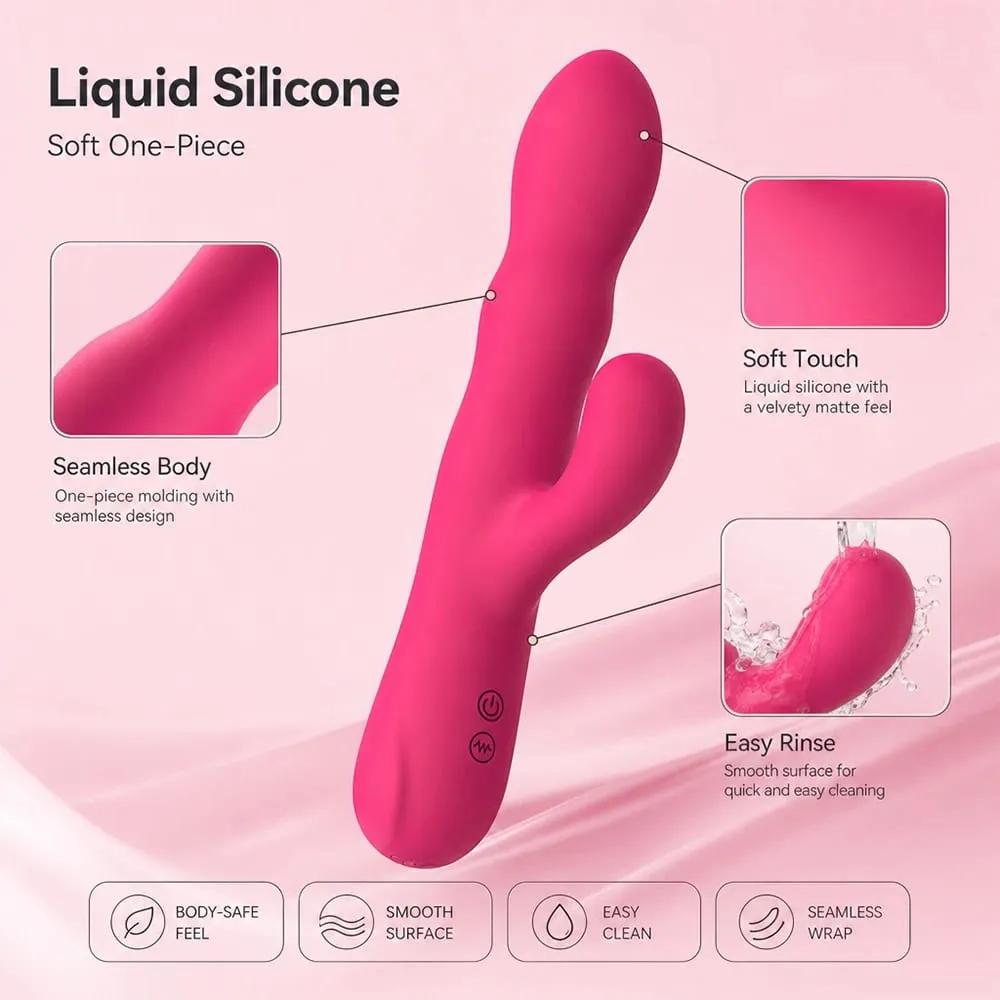 Adult Vibrator for Women Liquid Silicone 21 Speed Frequencies Vaginal Stimulation Suitable for Homosexual Anal Sex — image 3