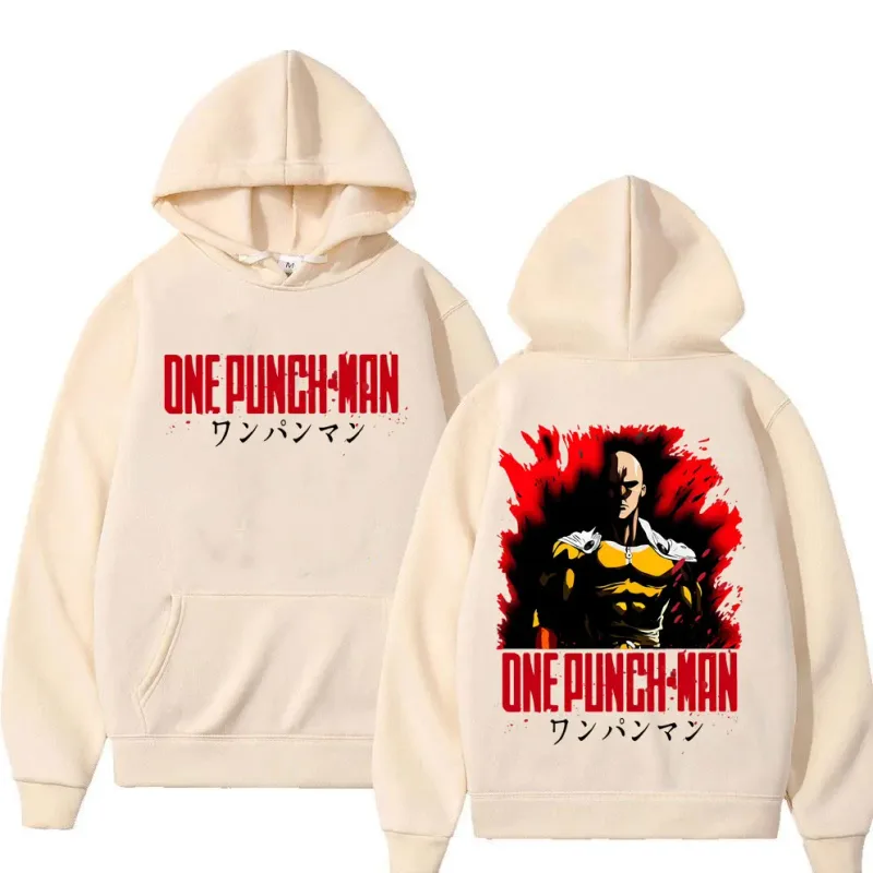 Anime One Punch Man Tatsumaki Hoodies Men Women Clothing Fashion Harajuku Oversized Pullover Men's Casual Sportswear Sweatshirt — image 10