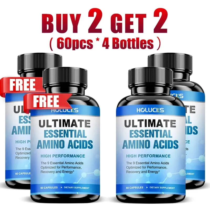 Ultimate Essential Amino Acids Supplement Support Muscle Repair Recovery & Boost Energy for Gym & Fitness Enthusiasts — image 11