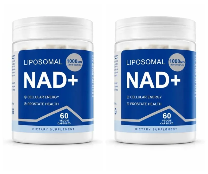 NAD+ Men's Complex Capsules Cellular Energy Support Resveratrol Maca Prostate Health and Urinary Comfort Support 60 Capsules — image 8