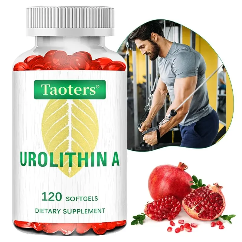 Antioxidant Supplement with Urolithin A - Natural Pomegranate Capsules for Heart Health Joint Support for Men and Women — image 2