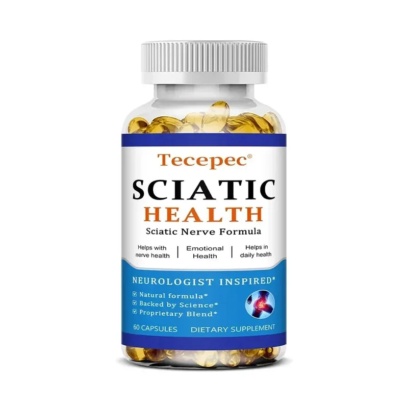 Relieve Sciatica Capsules - Relieve Pain Improve Flexibility Support Nerve and Joint Health Relax Muscles — image 8