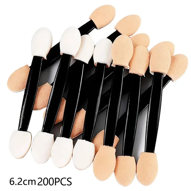 50/200pcs Eyeshadow Applicators Dual Sides Eye Shadow Brush Makeup Sponge Brushes For Girls Cosmetic Tool Beauty Applicators — image 11
