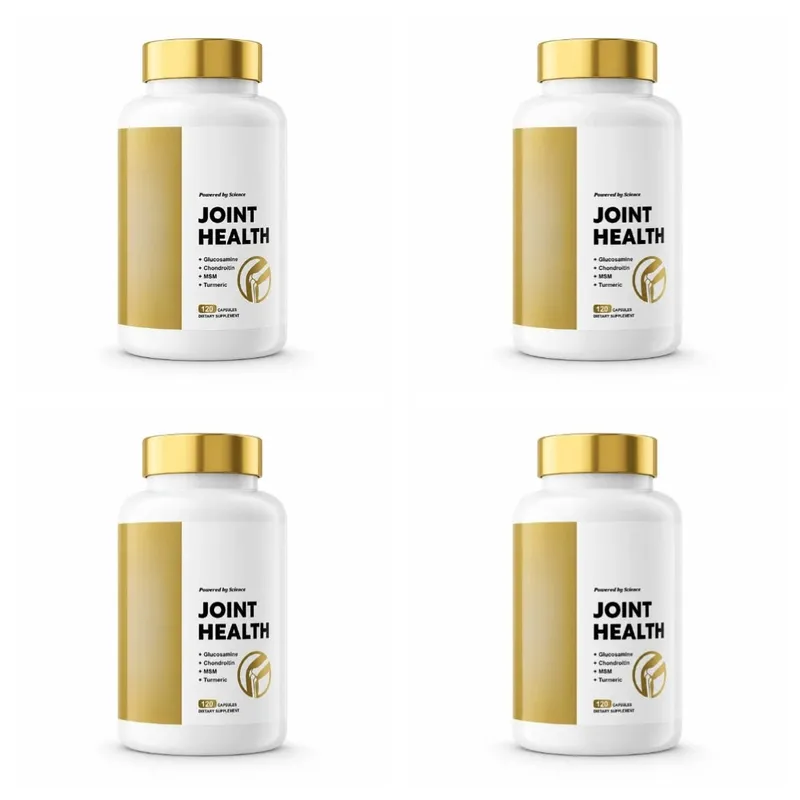 Joint Health Capsules with Glucosamine Sulfate Chondroitin Sulfate MSM Turmeric Boswellia Extract Mobility Support 120 Capsules — image 10