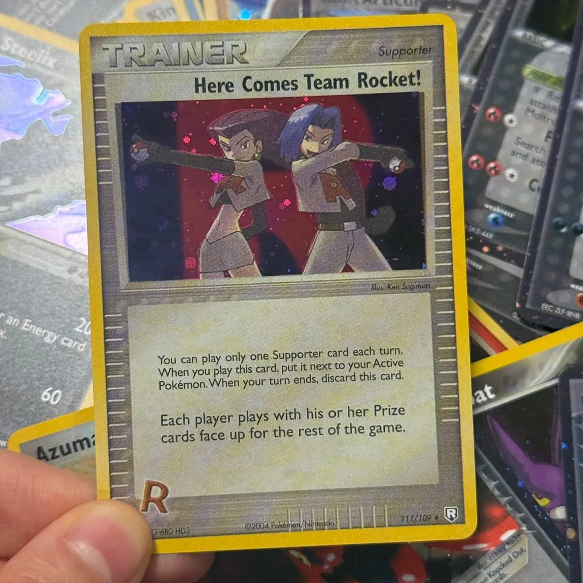Proxy Cards Team Rocket Returns (TR) Rocket’s Moltres Rocket’s Sneasel Treecko Star Dark Ampharos Azumarill Mudkip Star — image 4