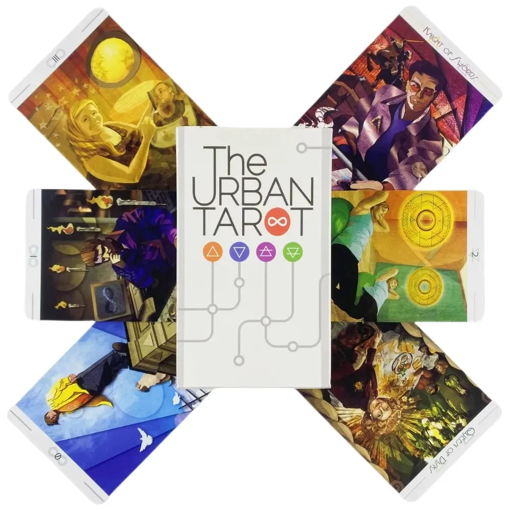 The Urban Tarot Card Oracle Cards For Fate Divination Board Game Tarot And A Variety Of Tarot Options — image 4