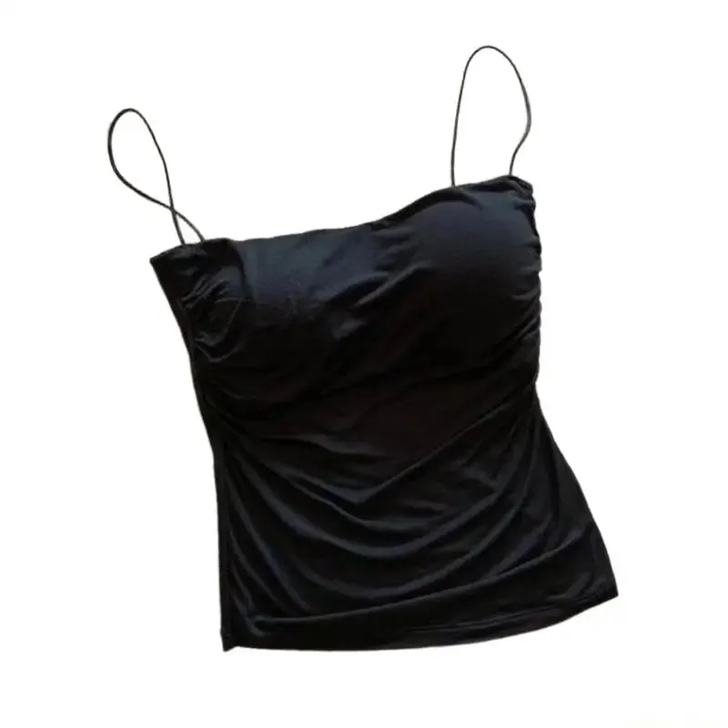 31BF Tops with Built in Bra Summer Camisole Going Out Tops — image 2