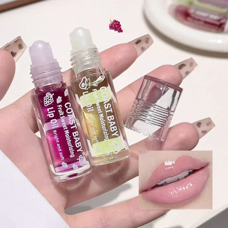 1 stk Langtidsholdbar fugtgivende gelé Vandglans Spejl Lip Gloss Transparent Farveløse Læber Pleje Lip Oil Kosmetik — image 6