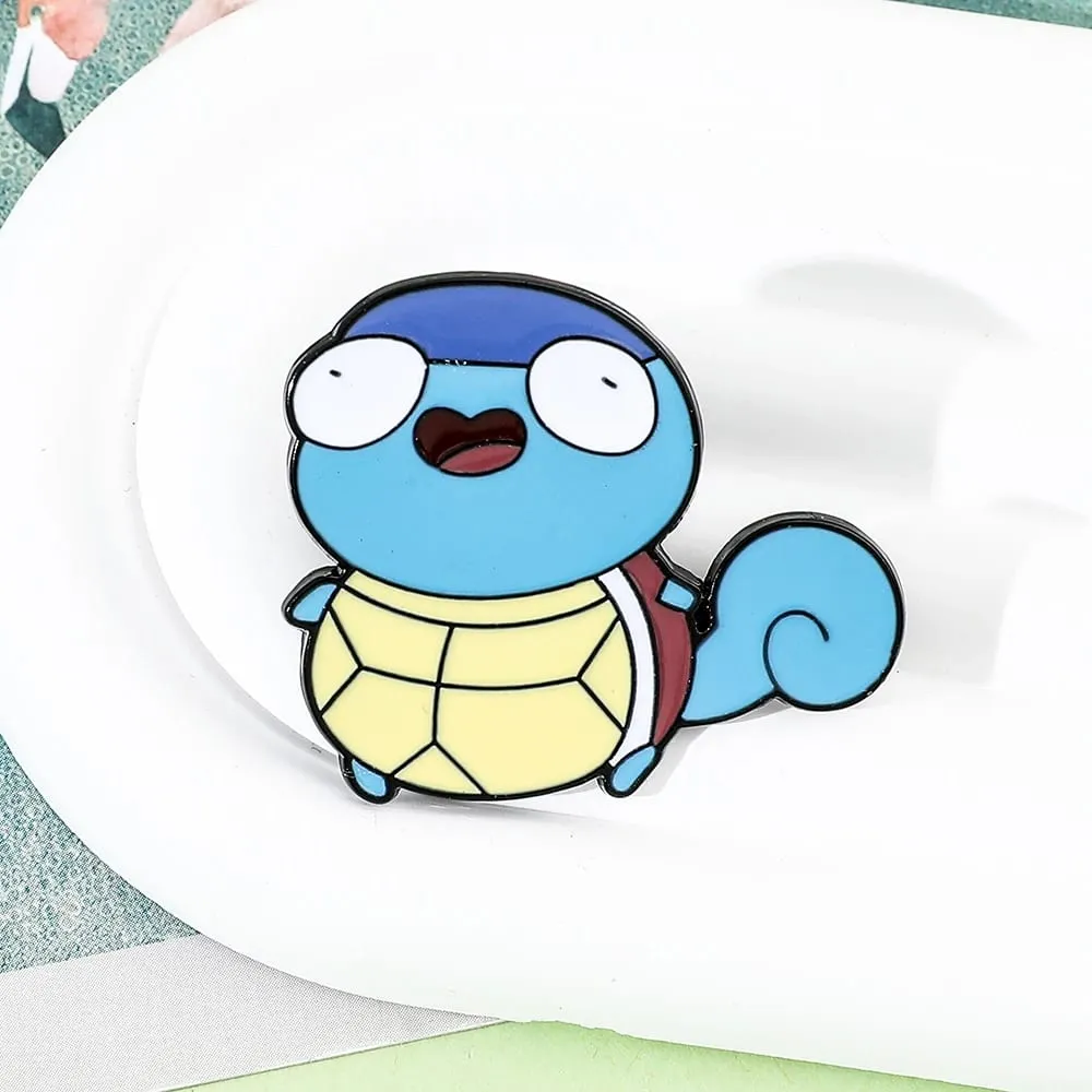 Broche en émail Pokemon Pikachu Bulbasaur, Badge d'écureuil, broche en Denim, sac à vêtements, Animal mignon, bijoux cadeau pour enfant, jouet — image 5