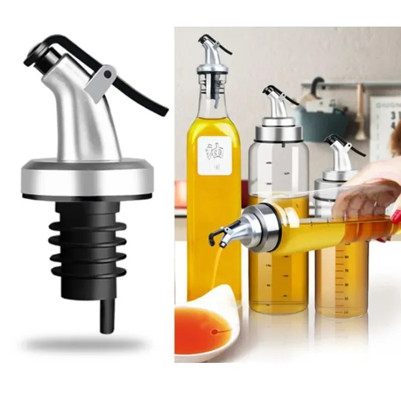 Leak-proof Capwine Cap Olive Oil Dispenser Bottle Designed for Pour Spout Vinegar Sauce Wine or Salad Dressing Bottle Dispenser — image 3
