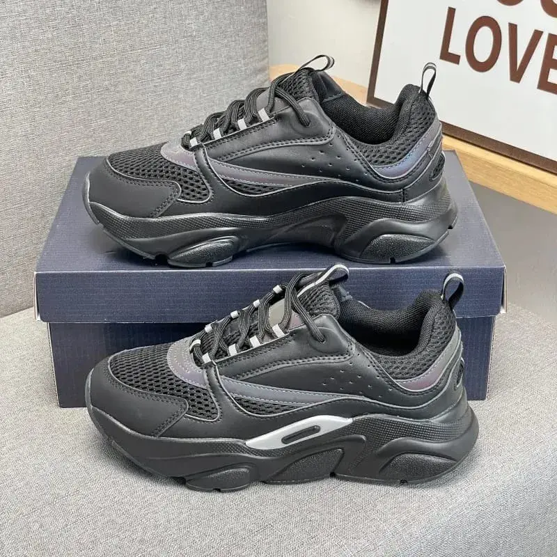 Brand Men Casual Shoes Thick Sole Breathable Fashion Sneakers Soft Male Walking Shoes Zapatillas Hombre Size 46 Luxury Mens Shoe — image 3