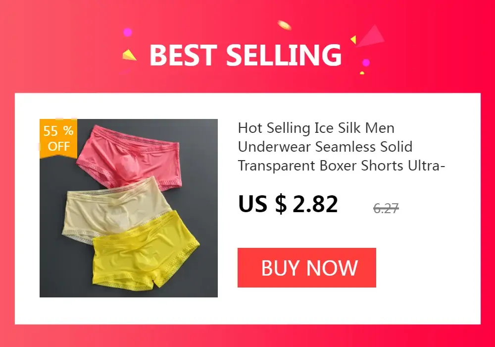 3Pcs/Lot Men's Panties Underwear Boxers Breathable Man Boxer Solid Underpants Comfortable Male Brand Shorts Black Blue Underwear — image 20