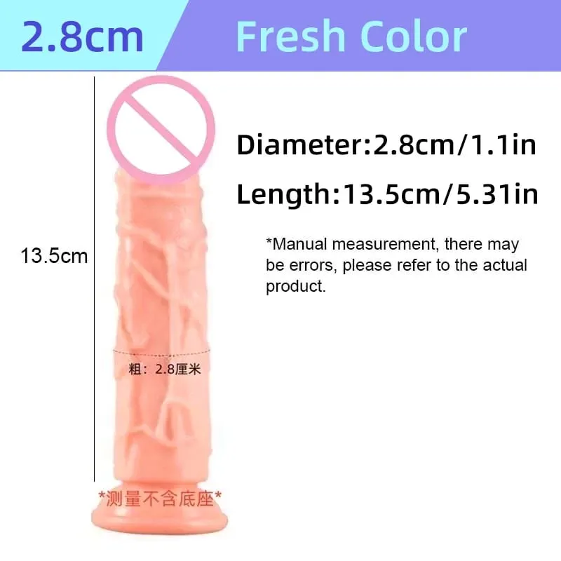 Realistic Silicone Dildo with Suction Cup G-Spot Anal Dildos Strapon Dick Butt Plug Masturbat Adult Sex Toys for Man Women — image 8