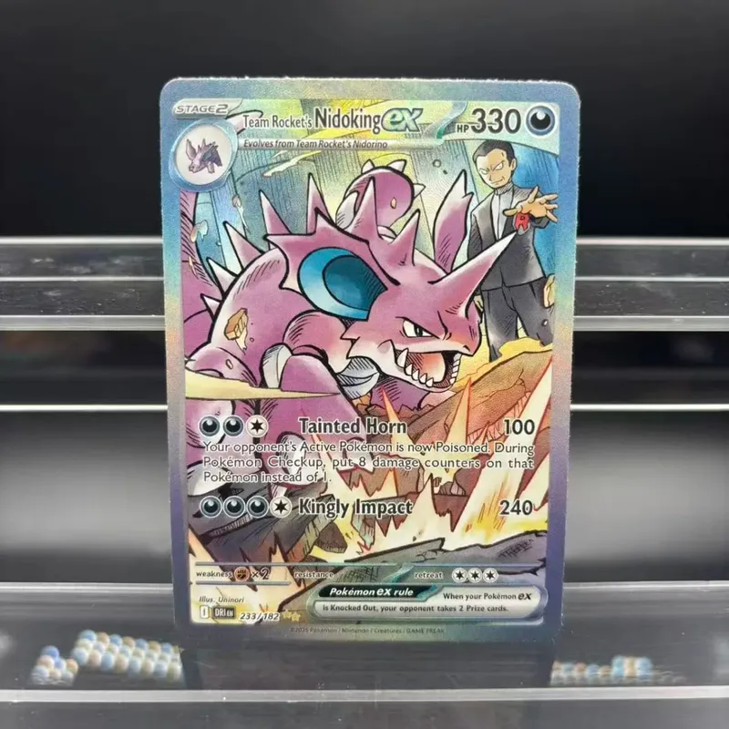 DIY Collection Cards Psyduck Salamence Crobat Mewtwo ex EN Self Made Single Card Classic Game Anime Card Gift Toy — image 29