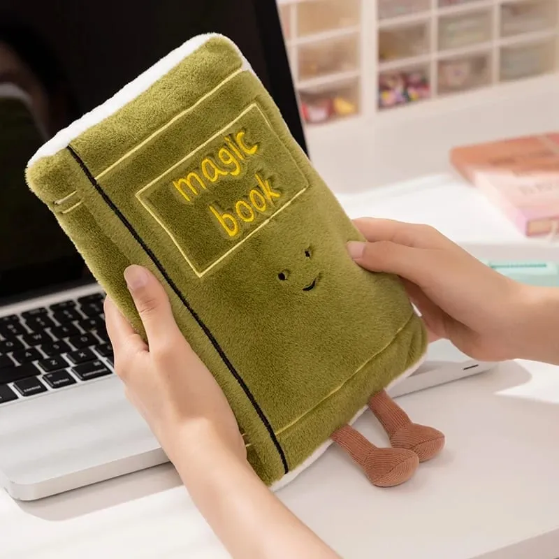 Kawaii Stationery Commodity Plush Toy Stuffed Humanoid Ruler Book Pencil Sharpener Eraser Pillow Decoration Gift — image 10