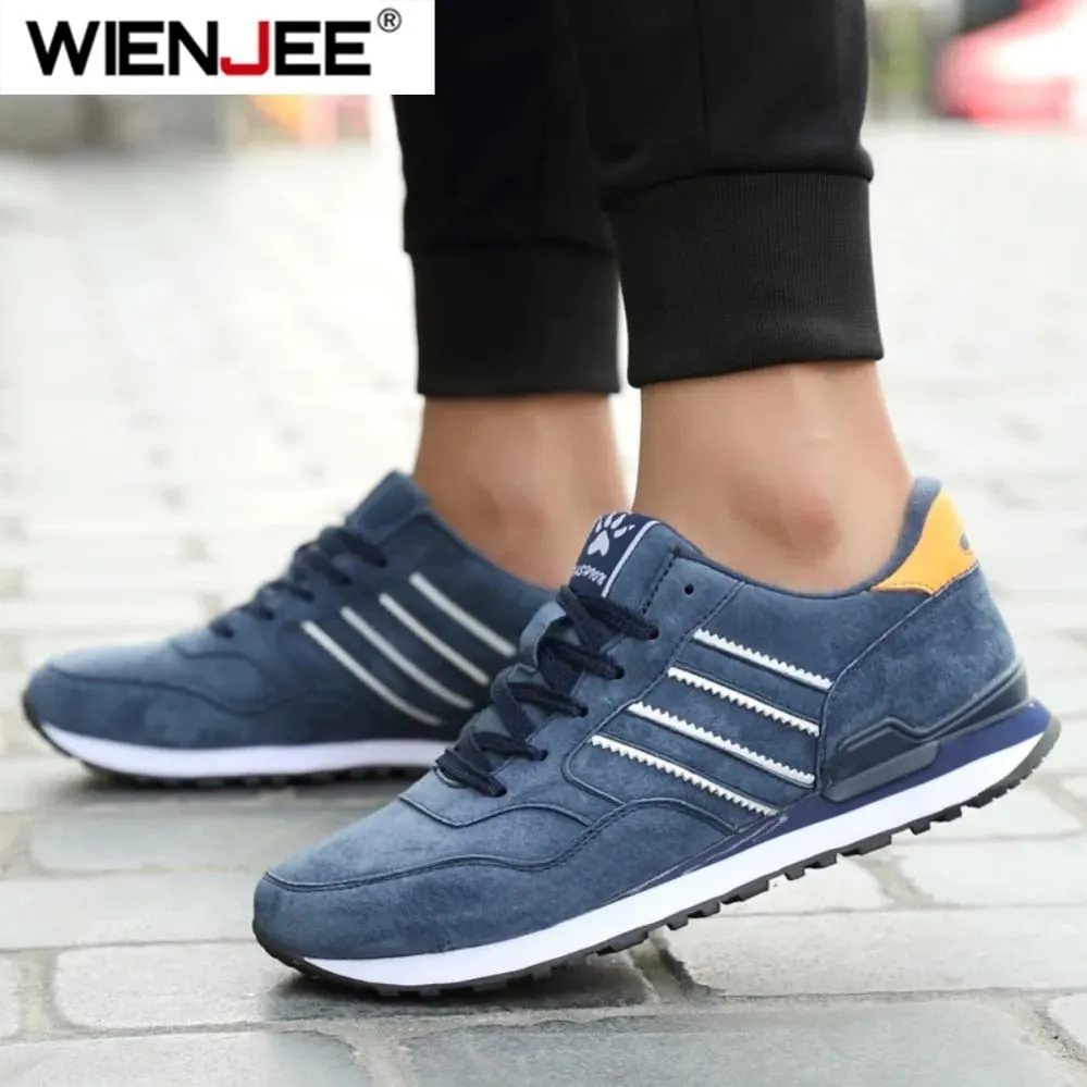 New Artificial Leather Men Causal Shoes Male Spring Men Casual Light Shoes Sneakers Lac-up Flats Breathable Outdoors Shoes — image 6