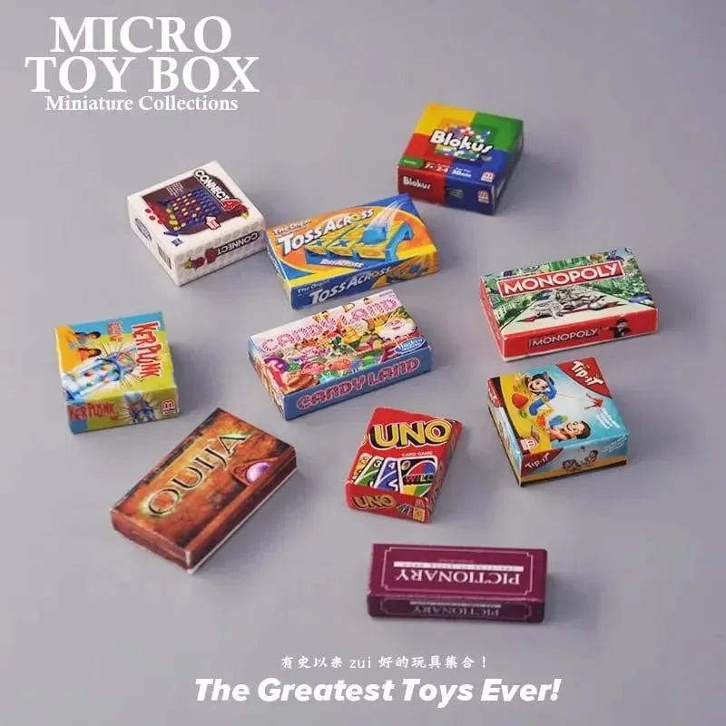 ที่เล็กที่สุดในโลก Ultra Mini Classic Toy Miniature ซูเปอร์มาร์เก็ตโลหะผสม Part Act Works เกมส์สะสมของเล่นไม่มีกล่อง — image 3