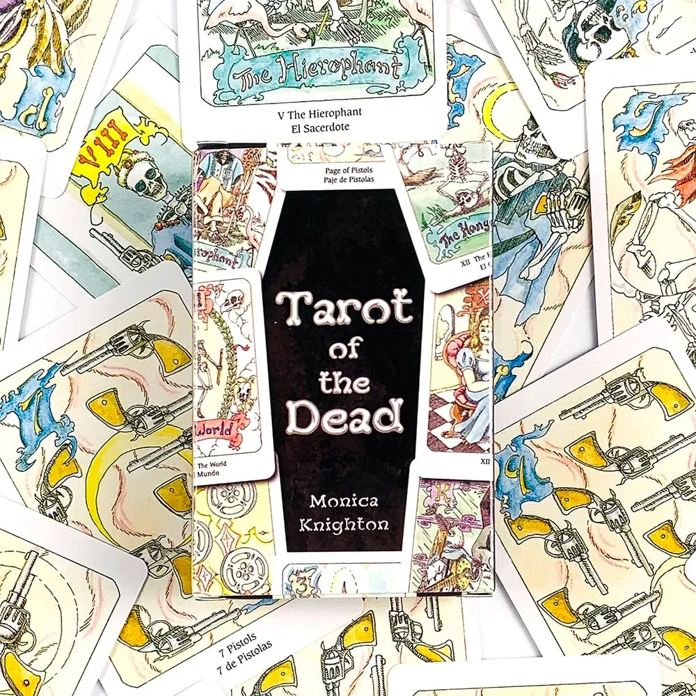 Tarot of the Dead Deck 78 Cards Day of the Dead Theme Fortune Telling Divination Board Game Spiritual Cards & Halloween Gifts — image 3