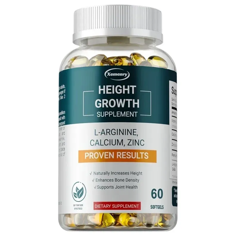 Height Growth Supplements - with Vitamins and Calcium Zinc Improves Bone Strength Promotes Growth and Improve Immunity — image 8