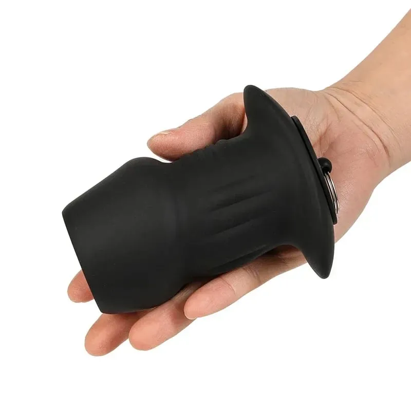 Hollow Silicone Anal Bead Butt Plug Anus Dilator Tunnel Expansion Enema Prostate Massage Mga Sex Toys para sa Babae Mga Lalaki Masturbesyon — image 5