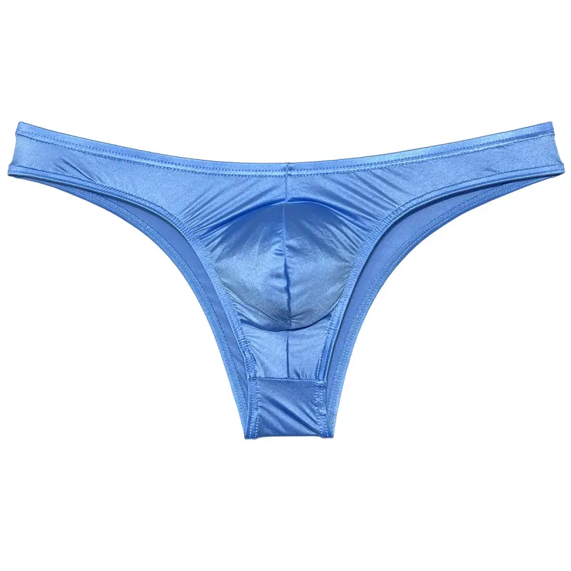 Silky Smooth Bikini Briefs Men's Enhance Pouch Micro Underwear Slip Sexy Beach Briefs Breathable Sissy Panties Pool — image 33