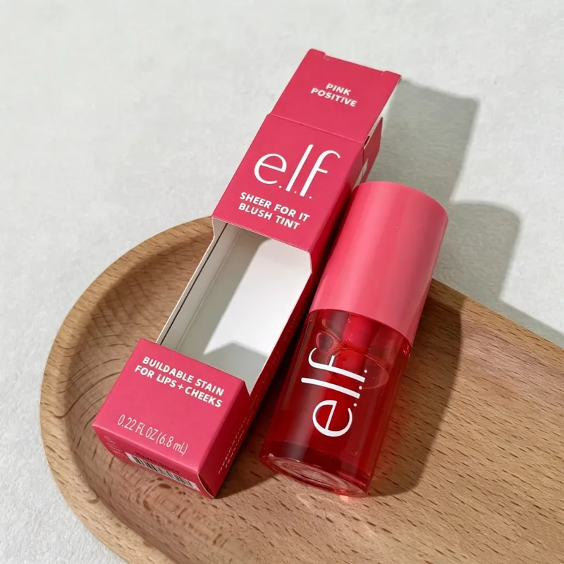 ELF Lip Gloss Natural Shine&Blush Liquid Waterproof and Sweat-Resistant Easy to Smudge Lightweight and Long-Lasting Makeup — image 9