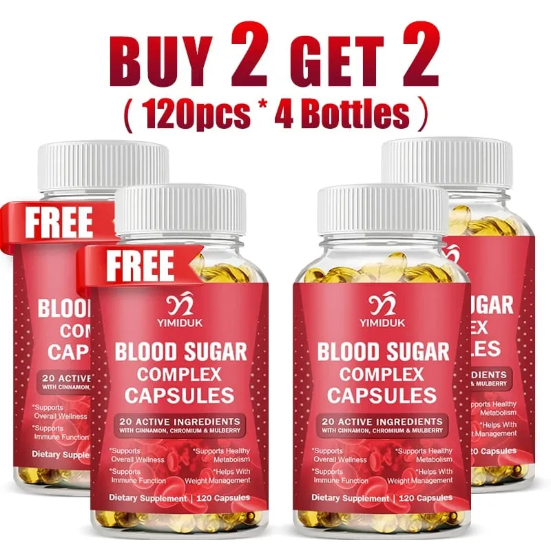 Blood Sugar Complex Supplements with Cinnamon Turmeric Supports Healthy Blood Sugar Healthy Energy Levels Metabolism