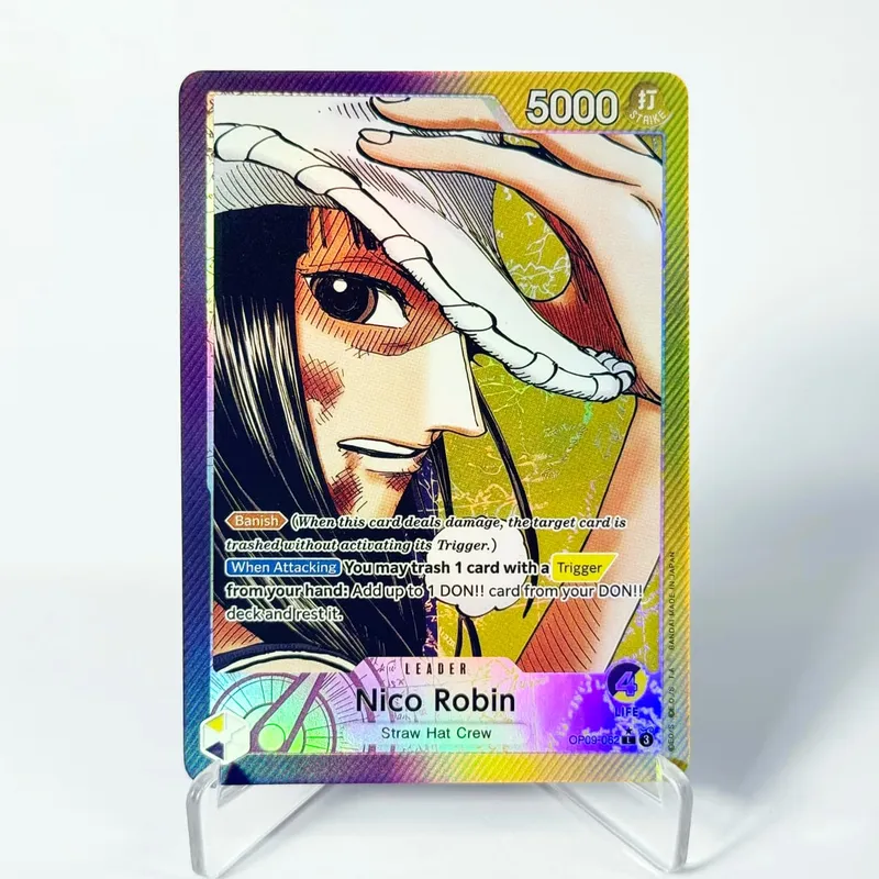 OP09 One Piece Emperors in the New World Curated Deck Luffy Shanks Roger Buggy Zoro Dragon Foil Textured Proxy Cards English — image 12