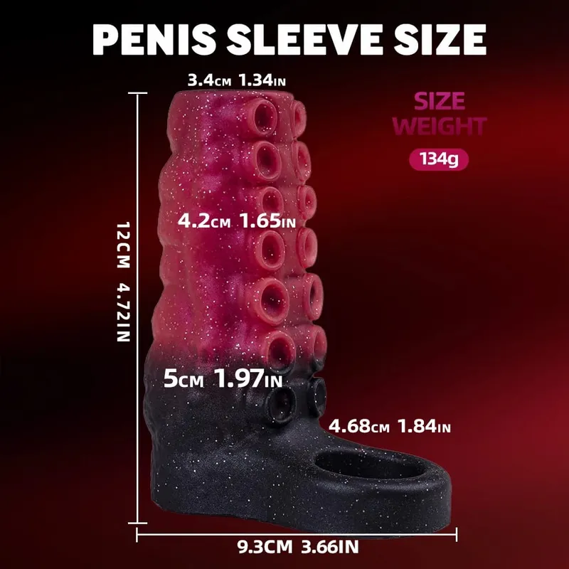 Man Dick Enlargement Semen Lock Ring For Men Delayed Ejaculation Soft Silicone Penis Sleeve Hollow Cock Ring Adult 18+ Sex Toy — image 11