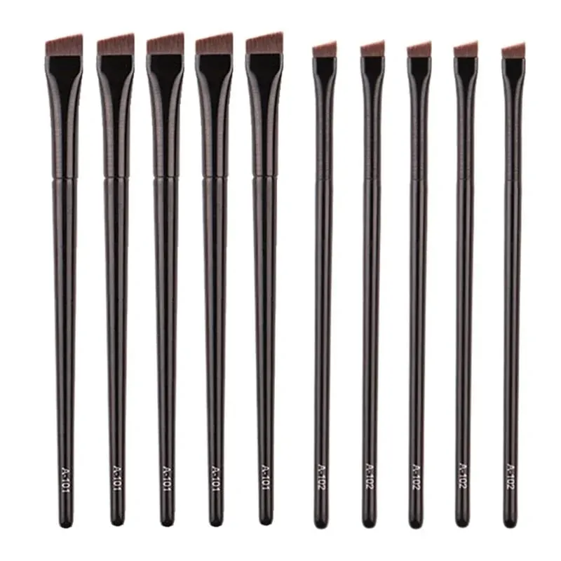 5 Pcs Brow Contour Makeup Brushes Eyebrow Eyeliner Brush Professional Super Thin Angled Liner Eye Brush Make Up Tools — image 8