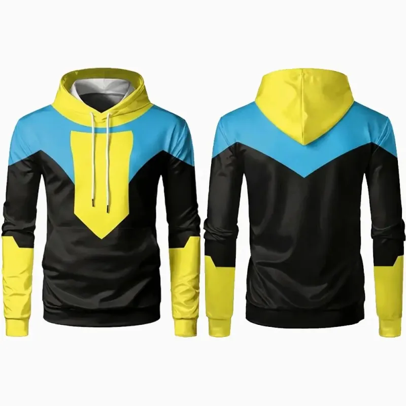 2026 neue Invincible 3D Druck Hoodie Dünne Mark Grayson Cosplay Sportswear männer Und frauen Outdoor Mode Geschenk Lange ärmeln Top