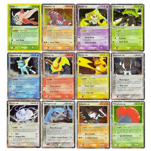 Proxy Cards Holographic Emerald Cacturne Rayquaza Hidden Legends Kyogre Crystal Guardians Alakazam Star Flareon Metagross