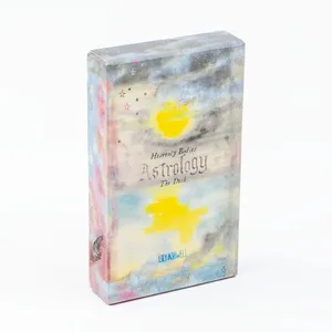 Heavenly Bodies 51 ks Astrologie Kartový balíček Oracle pro věštění osudu a věštění 10,4 x 6,1 cm desková hra pro zábavu na párty