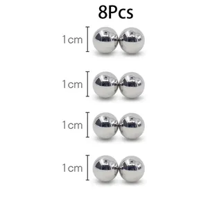 Ultra Powerful Magnetic Orbs Nipple Clamps BDSM Bondage Stimulator Clitoris Labia Nipple Creative Fidget Magnets Adult Sex Toys