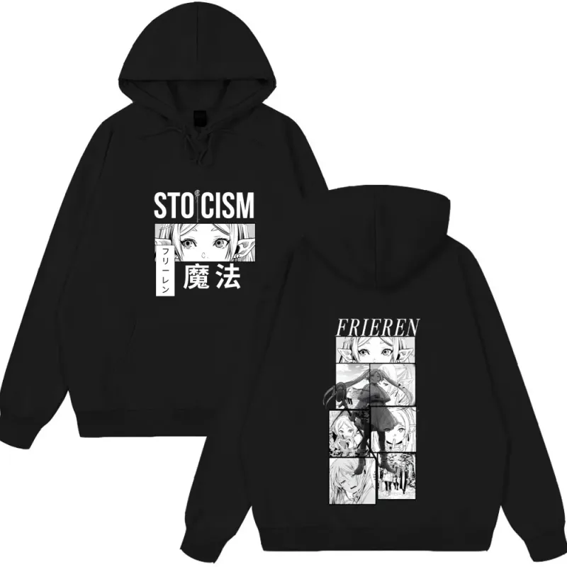 Anime Frieren: Beyond Journey's End Hoodies Men's Women Clothing Fashion Casual Hoodie Hip Hop Couple Style Clothing Sweatshirts